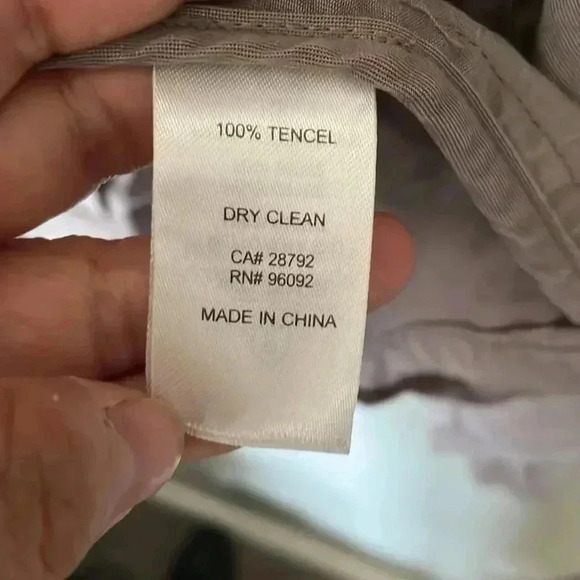 ❤️2/$30❤️Elaine Rose Waterfall  Open Cardigan/Jacket -100% Tencel- Size US L - Picture 8 of 9